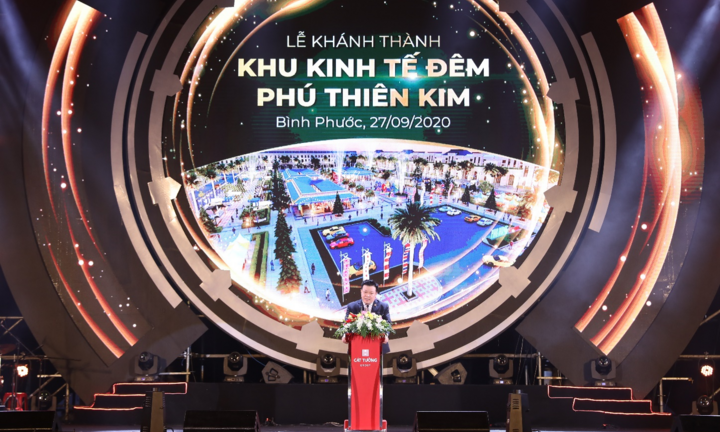 Khánh thành Khu kinh tế đêm đầu tiên tại thành phố Đồng Xoài