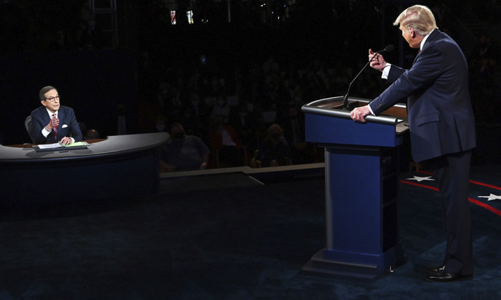 Trump và đồng minh công kích người điều phối cuộc tranh luận Tổng thống