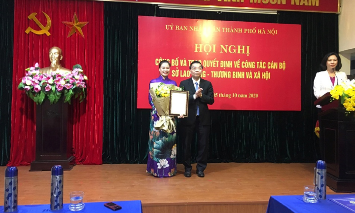 Bí thư huyện Mỹ Đức làm Giám đốc Sở Lao động - Thương binh và Xã hội Hà Nội