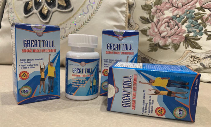 Sản phẩm Great Tall bị 'tuýt còi' vì quảng cáo như thuốc chữa bệnh