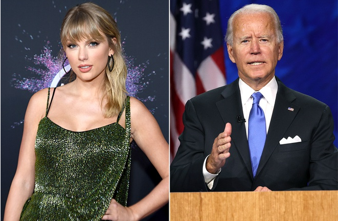 Taylor Swift ủng hộ Joe Biden làm tổng thống Mỹ
