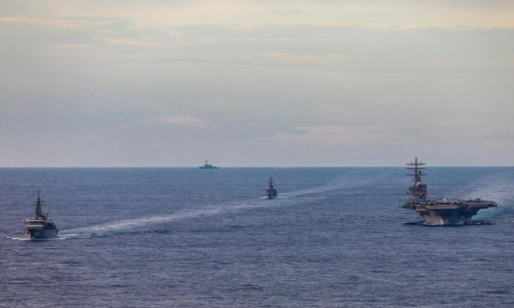 Nhật Bản điều nhóm tàu tới Biển Đông tập trận chống tàu ngầm