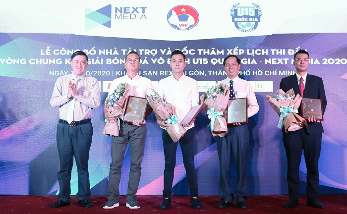 Next Media là Nhà tài trợ Vòng chung kết Giải bóng đá Vô địch U15 Quốc gia