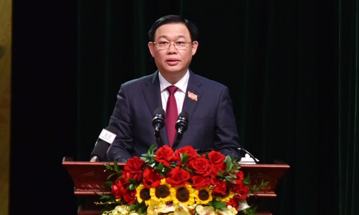 Chân dung Bí thư Thành ủy Hà Nội Vương Đình Huệ