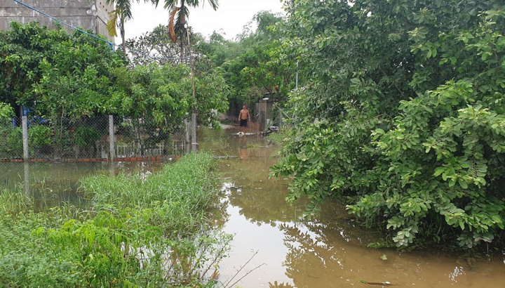 Dự án chưa hoàn thành hệ thống thoát nước, dân hứng chịu trận ngập lịch sử