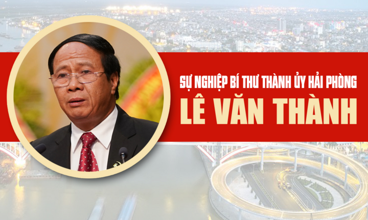 Infographic: Sự nghiệp Bí thư Thành ủy Hải Phòng Lê Văn Thành