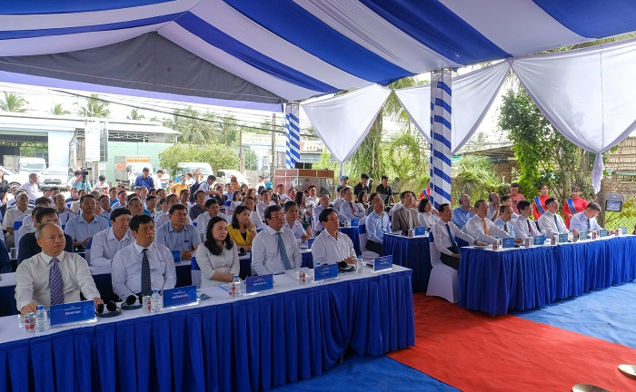 Trà Vinh khởi công dự án mô hình trình diễn kho lạnh thông minh