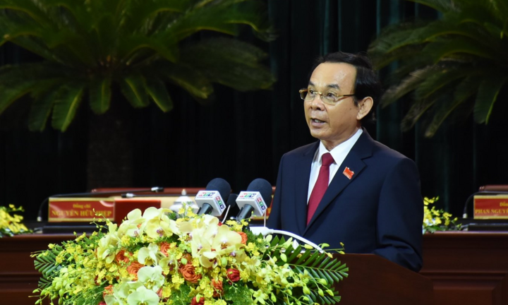 Phát biểu đầu tiên của tân Bí thư Thành uỷ TP.HCM Nguyễn Văn Nên
