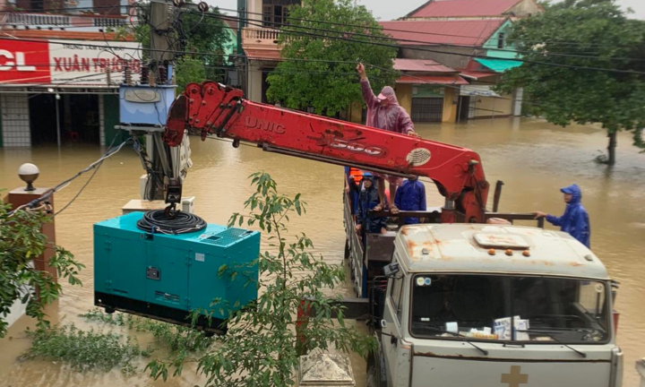 VNPT đảm bảo giữ vững mạng lưới thông tin tại các tỉnh bị ảnh hưởng bởi bão lũ