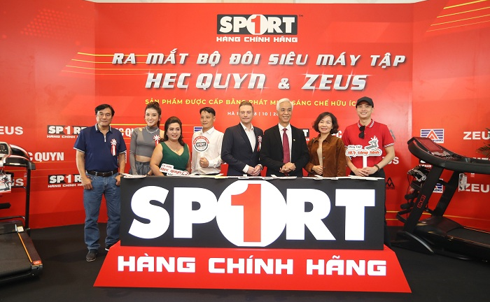 Sport1 ra mắt bộ đôi 'siêu' máy tập có 1 không 2