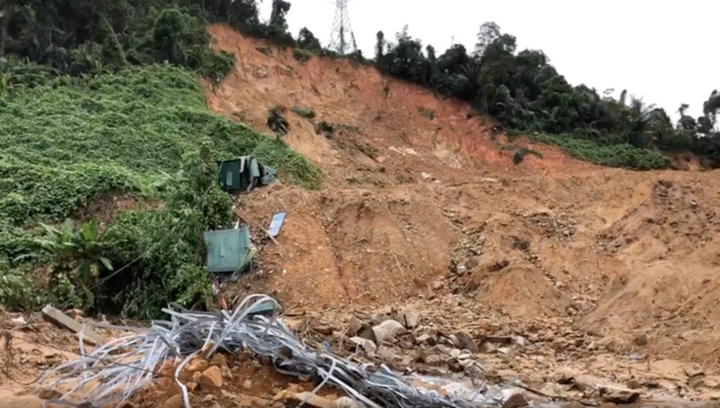 Video: Ám ảnh hiện trường nơi 15 công nhân bị vùi lấp ở thuỷ điện Rào Trăng 3