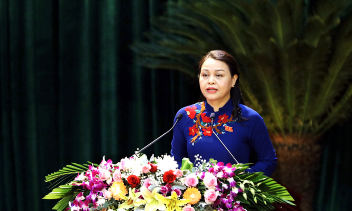 Giới thiệu bà Nguyễn Thị Thu Hà để bầu Bí thư Tỉnh uỷ Ninh Bình khoá mới