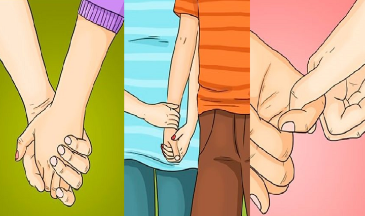 Cách nắm tay tiết lộ điều gì về tình cảm của hai bạn?