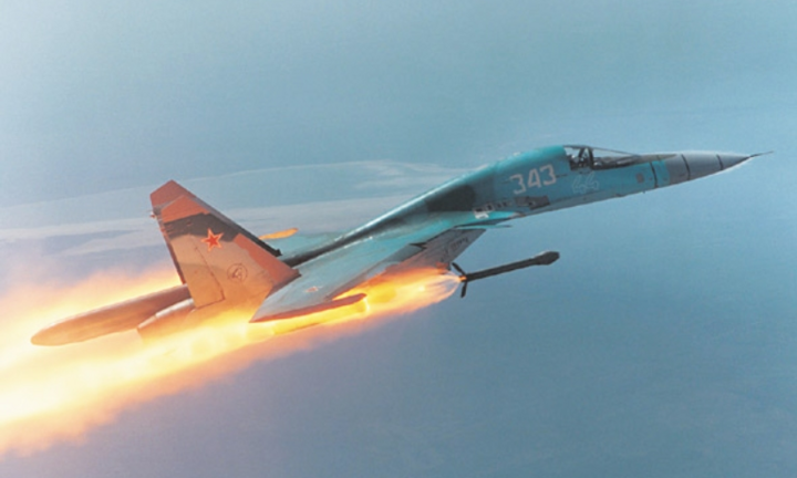 Video: 'Thú mỏ vịt' Su-34 bắn tên lửa tiêu diệt đối thủ ở Kurgan