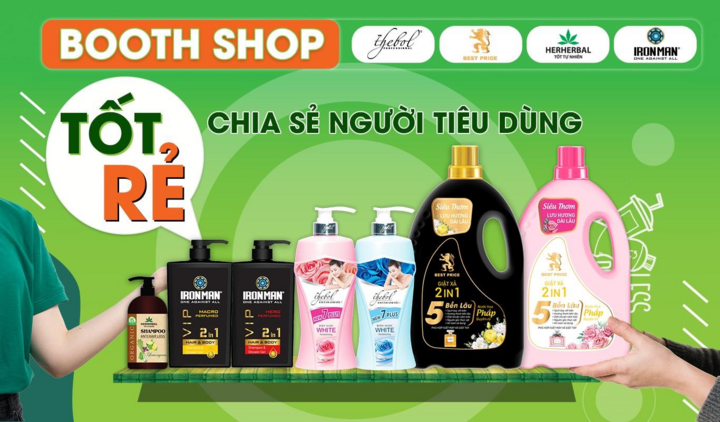 Booth Shop: Hỗ trợ người lao động ổn định cuộc sống
