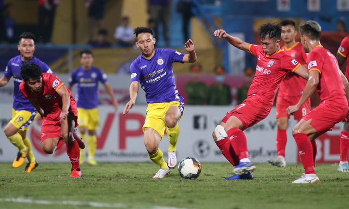 Trực tiếp Hà Nội FC 2-1 B.Bình Dương: Quang Hải ghi bàn phút cuối
