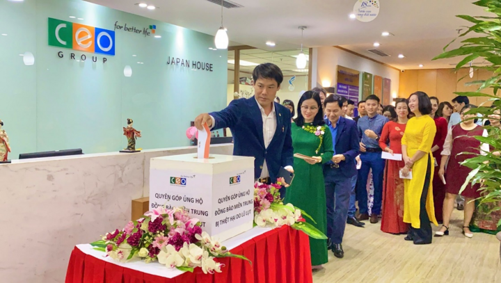 Tập đoàn CEO chung tay ủng hộ đồng bào miền Trung