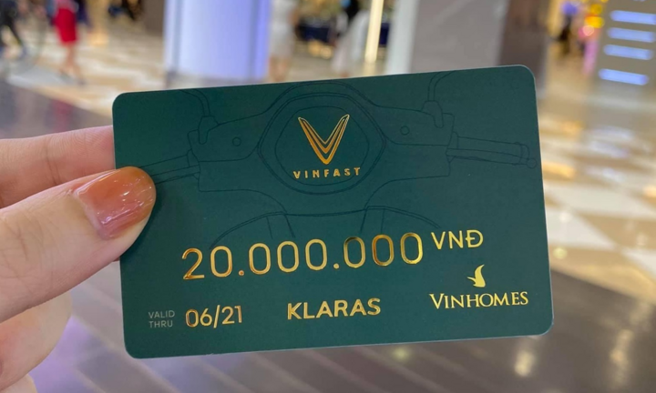 Mua xe máy điện VinFast KlaraS tiết kiệm gần 20 triệu đồng nhờ voucher Vinhomes