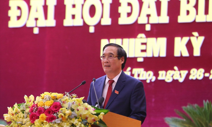 Chân dung Bí thư Tỉnh uỷ Phú Thọ Bùi Minh Châu