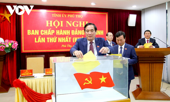 Ông Bùi Minh Châu tái đắc cử Bí thư Tỉnh ủy Phú Thọ nhiệm kỳ 2020-2025