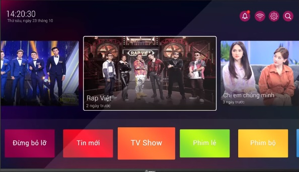 Ra mắt VTC Now Rindo - TV thông minh đầu tiên tại Việt Nam