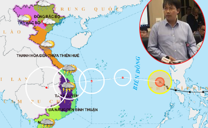 Chuyên gia cơ quan khí tượng: Bão số 10 khó dự đoán