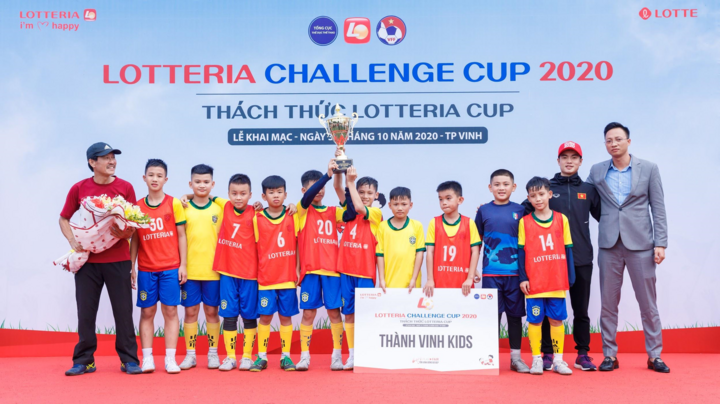 Thành Vinh Kids giành tấm vé tham dự chung kết Thách thức Lotteria Cup 2020
