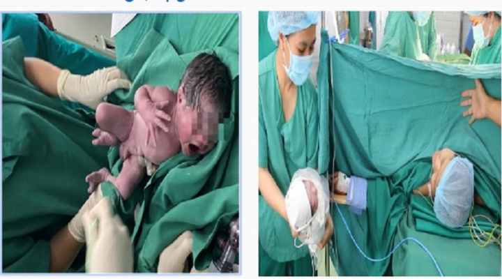 Người phụ nữ ung thư vòm họng vượt cạn thành công hiếm gặp