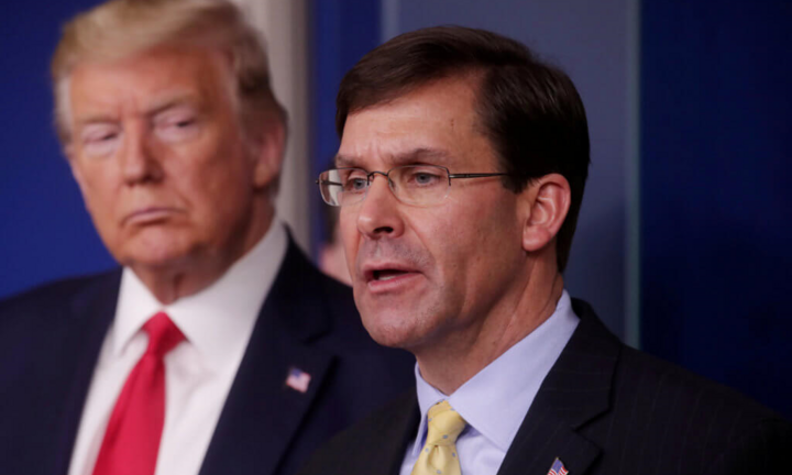 Ông Trump bất ngờ sa thải Bộ trưởng Quốc phòng Mark Esper