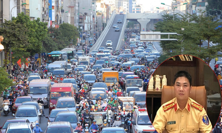 Vành đai 2 trên cao thông xe, tắc cứng lối xuống 2 đầu cầu: CSGT nói gì?