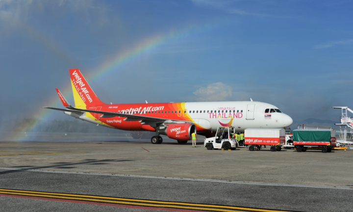 Vietjet nhận thêm tàu bay mới, tiếp tục mở rộng mạng bay tại Thái Lan