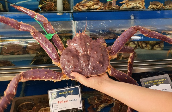 Sự thật về cua hoàng đế giá rẻ 780.000 đồng/kg