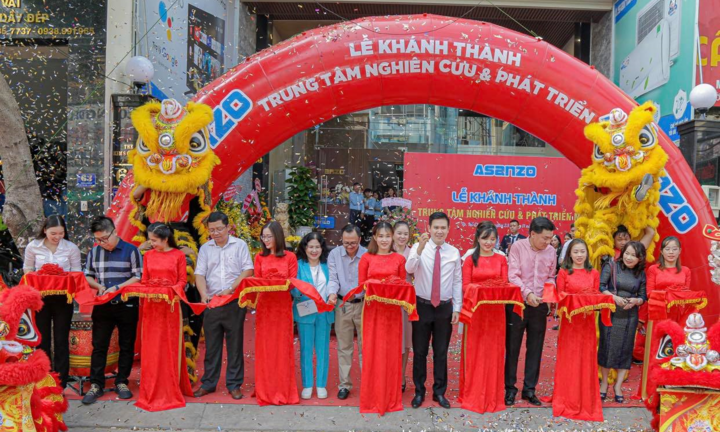 CEO Winsan cắt băng khai trương Trung tâm R&D Asanzo trị giá 100 tỷ đồng