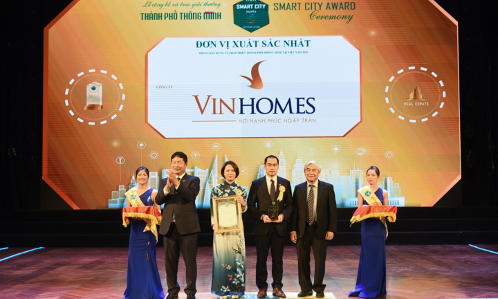 Vinhomes Ocean Park đạt giải thưởng danh giá của 'Thành phố thông minh 2020'