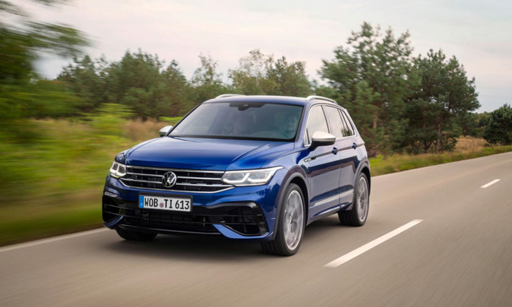 Volkswagen Tiguan R lộ diện công suất 315 mã lực