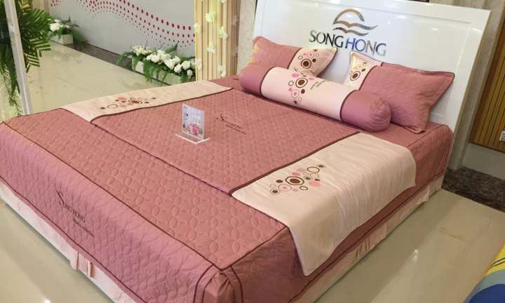 Chăn ga gối đệm Sông Hồng – Bồng bềnh trong từng giấc ngủ