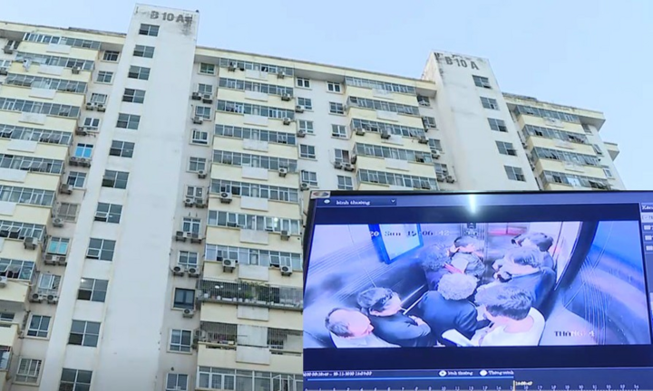 Video: Thang máy chung cư rơi, nhiều người Hà Nội bị thương