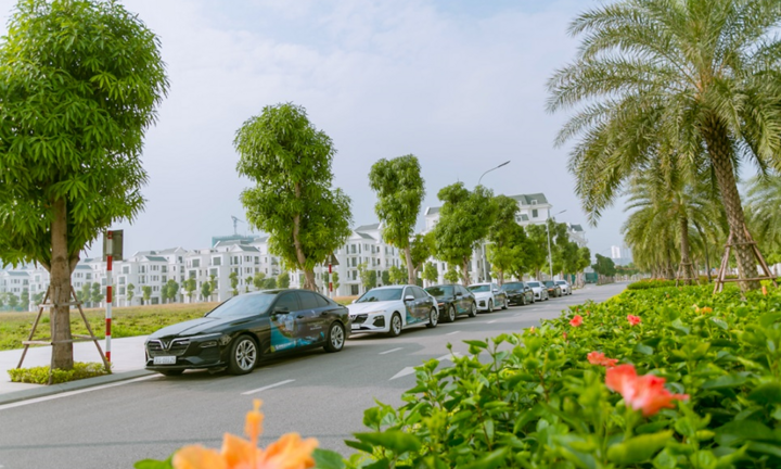 Mãn nhãn ngắm đoàn xe Vinfast 'chở' Vinhomes Star City dạo quanh Tp.Thanh Hóa