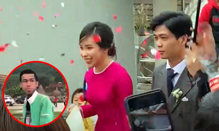 Video toàn cảnh đám cưới Công Phượng tại Nghệ An: Dế Choắt cũng có mặt