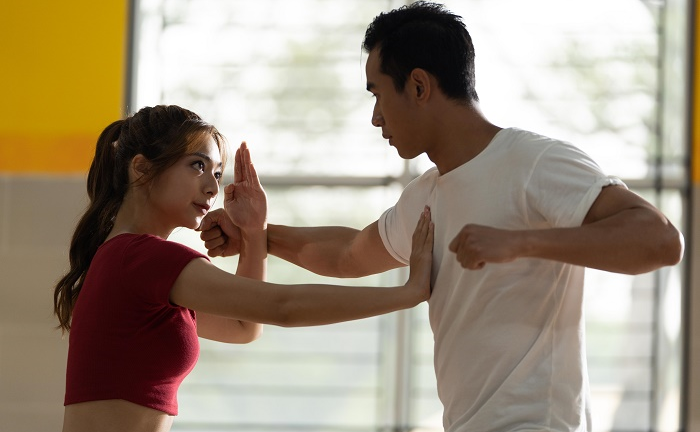 Con gái chưởng môn phái Vịnh Xuân đóng phim võ thuật