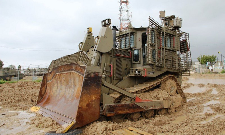 ‘Quái vật’ Caterpillar D9: Israel lắp hệ thống chống tên lửa cho máy ủi bọc thép