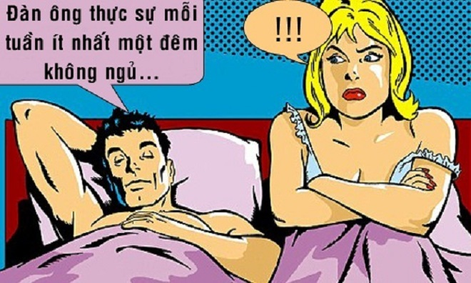 Vợ không sợ khi chồng dọa làm đàn ông thực sự 