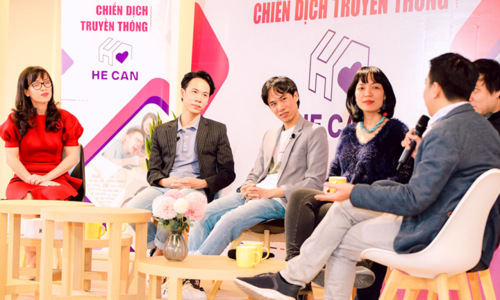 Ra mắt chiến dịch truyền thông 'He Can' thúc đẩy bình đẳng giới
