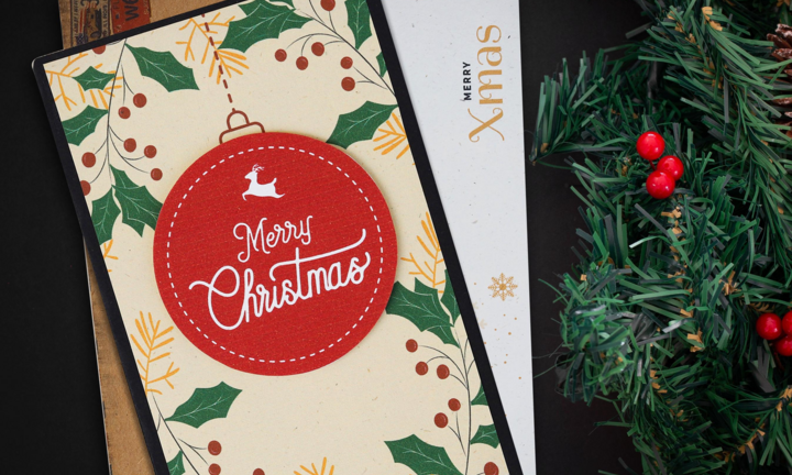 Thiệp Giáng sinh đẹp và ấn tượng dành tặng bạn bè và người thân