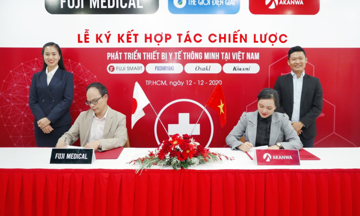 Akanwa và Fuji Medical hợp tác phát triển thiết bị y tế thông minh tại Việt Nam