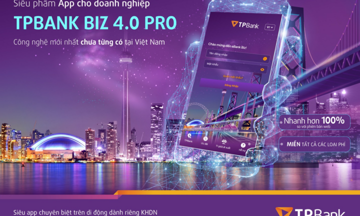 TPBank ra mắt phiên bản Mobile Banking mới cho khách hàng doanh nghiệp