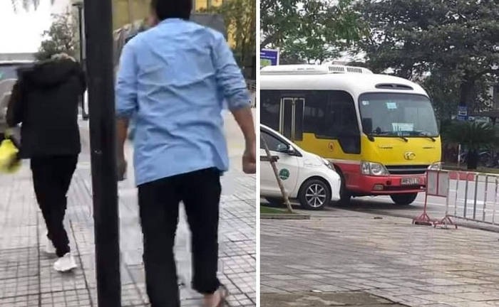 Tài xế xe 'dù' giả xe buýt đánh nam thanh niên chảy máu mũi ở Hà Tĩnh