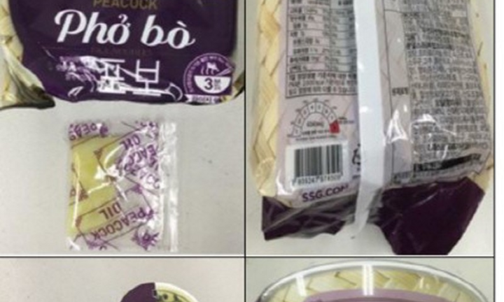 Hàn Quốc thu hồi phở bò đóng gói Peacook: Acecook Việt Nam nói gì?