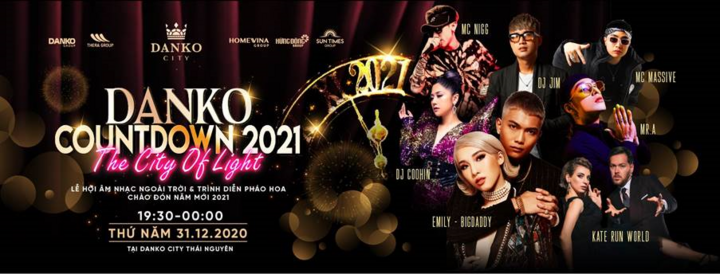 Tưng bừng đại tiệc Danko Countdown 2021