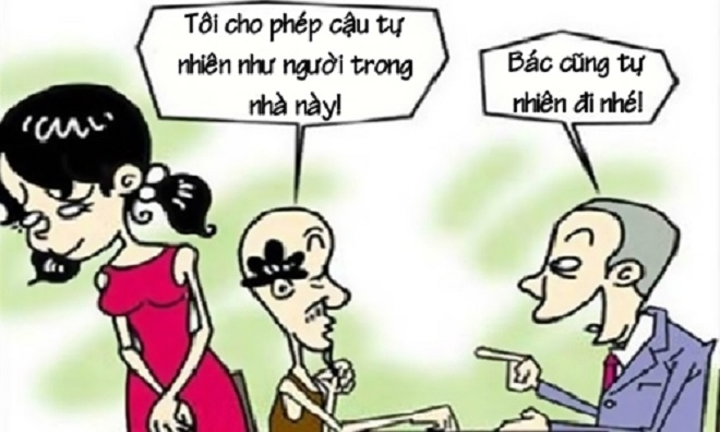 Phản ứng của chàng rể khi được xem như người trong nhà